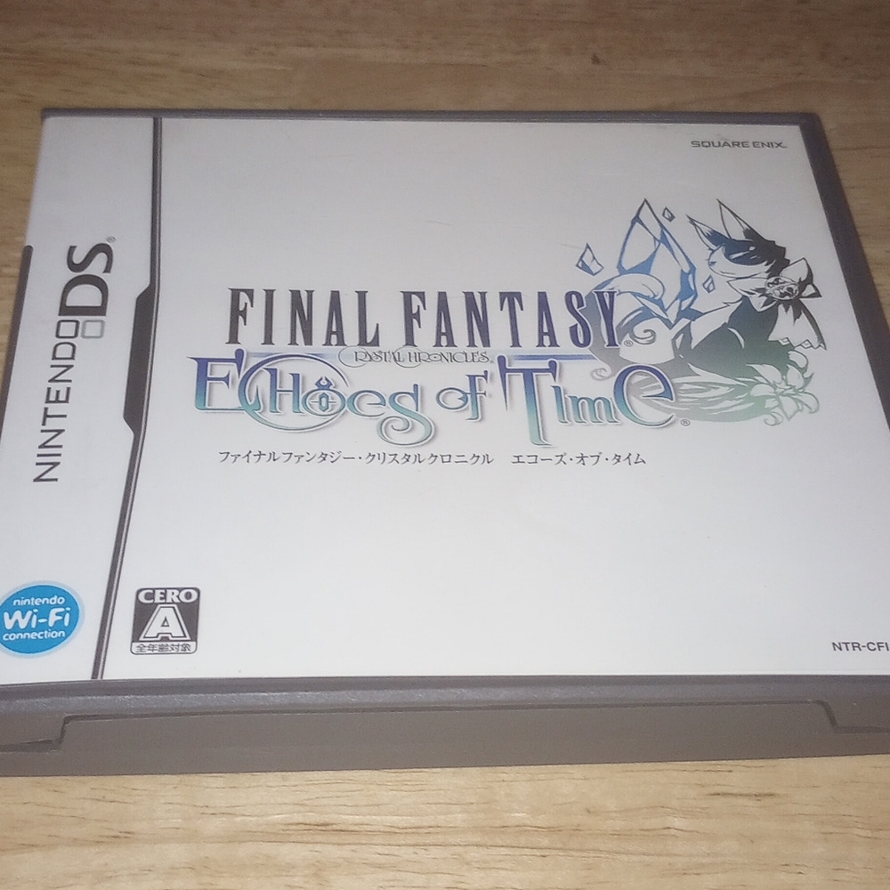 Final Fantasy Crystal Chronicles Echoes of Time DS Region Free Japan Import US